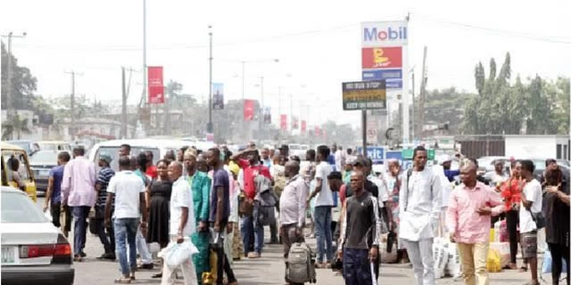 Commuters Stranded As Fuel Scarcity Hits Lagos