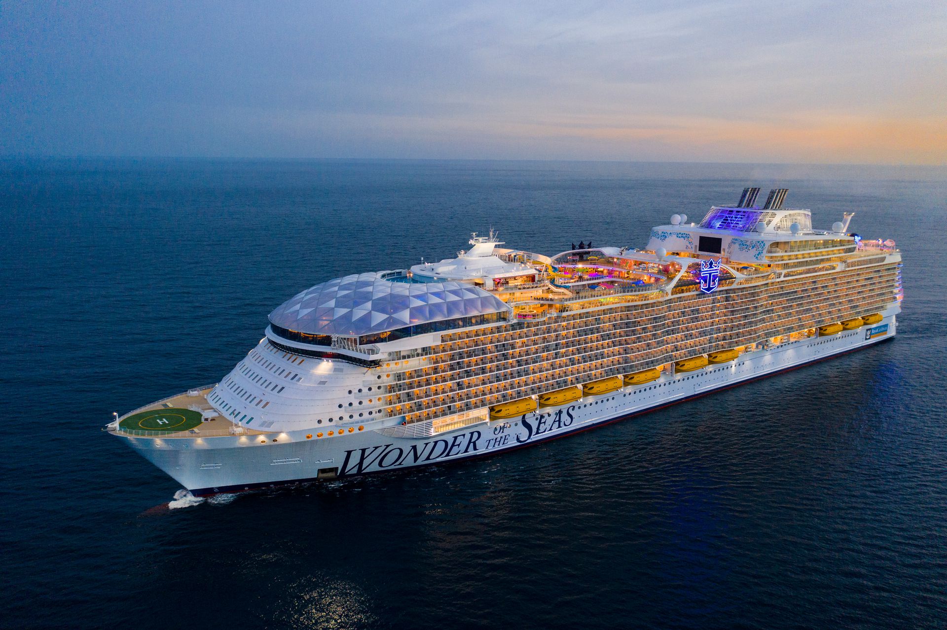 Icon Of The Seas Worlds' Largest Cruise Ship Ready For Voyage 2024