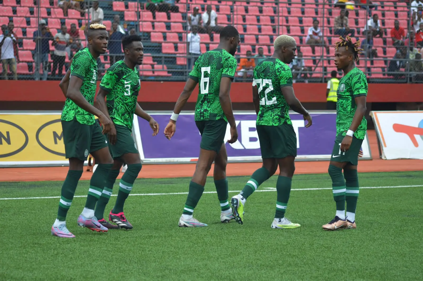 Super Eagles Dominate Local Dubai Side 12 0 In Closed Door