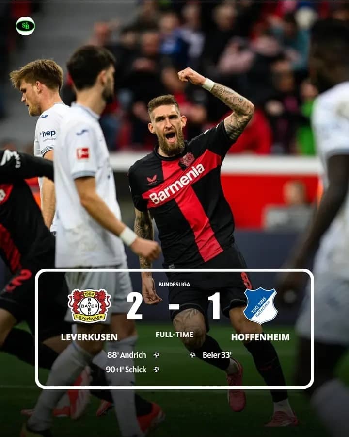 Bundesliga Bayer Leverkusen Preserves Unbeaten Run Govima News 