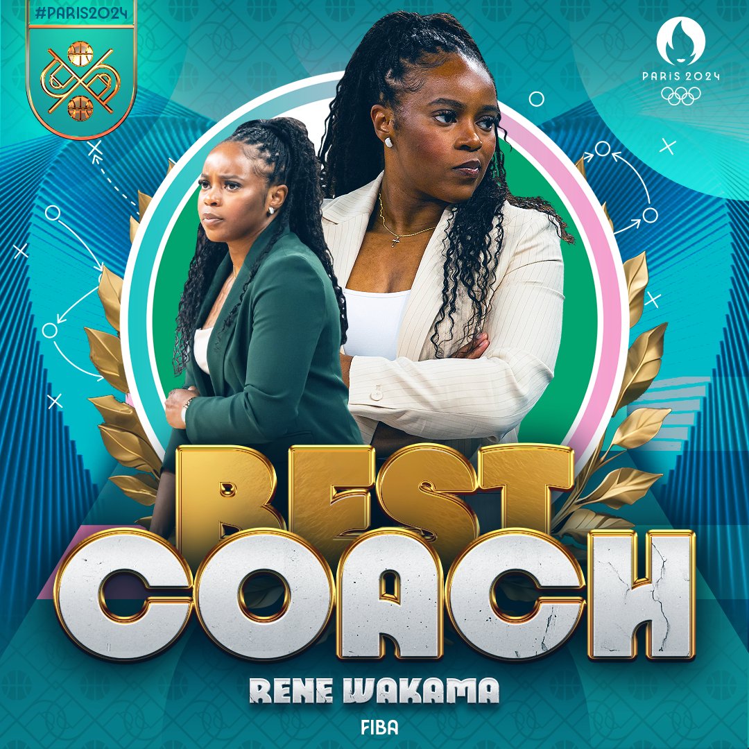 Rena Wakama Honoured As Best Coach In Women’s Basketball At 2024