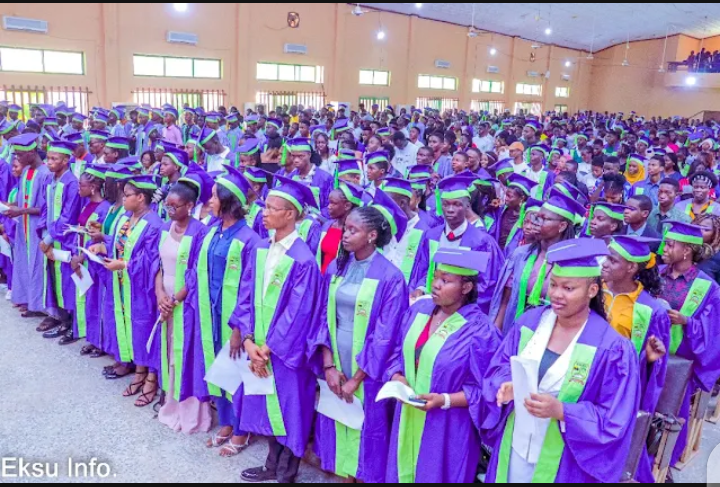 Ekiti State University Matriculates Over 9,000 Students For 2024/2025 Session